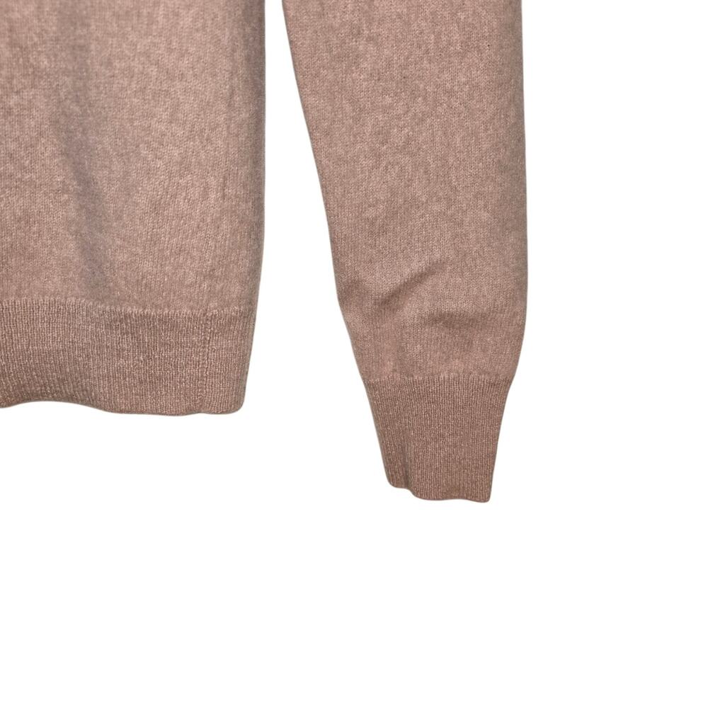 Antonio Melani 100% Cashmere Cropped Soft Pink Sweater Pristine Condition - Picture 5 of 6